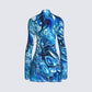 Dakota Abstract Print Mini Dress