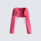 Dominic Pink Shrug Cardigan product front