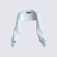 Delia Blue Knit Shrug 3d product front
