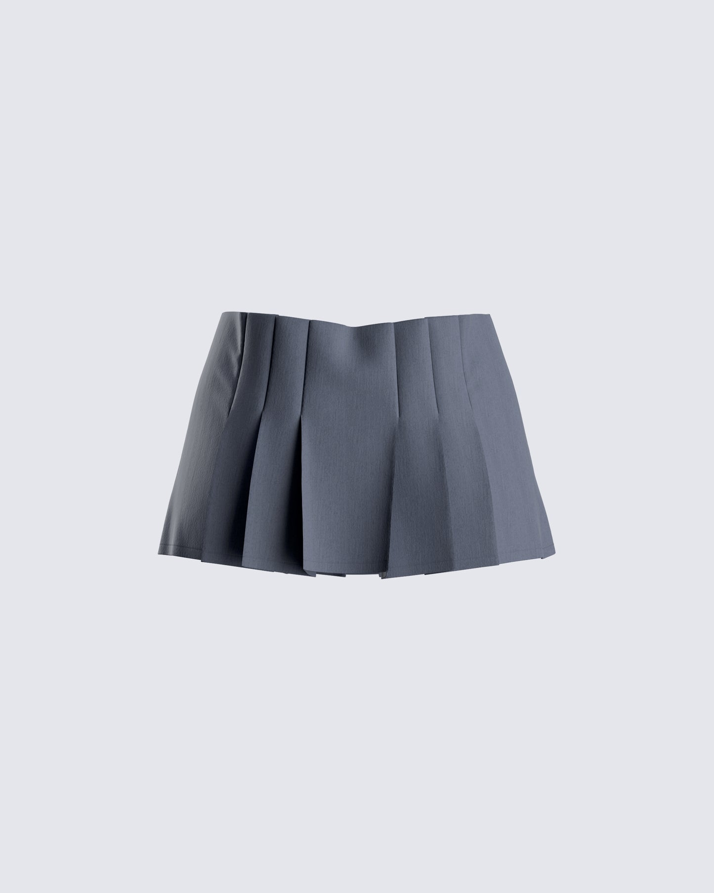 Metin Charcoal Mini Skirt