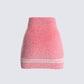 Joss Knit Button Front Mini Skirt