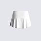 Cosette White Mini Skirt