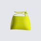 Cameron Yellow Mini Skirt