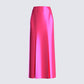 Diana Satin Pleated Maxi Skirt
