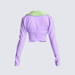 Cici Fur Trim Sweater
