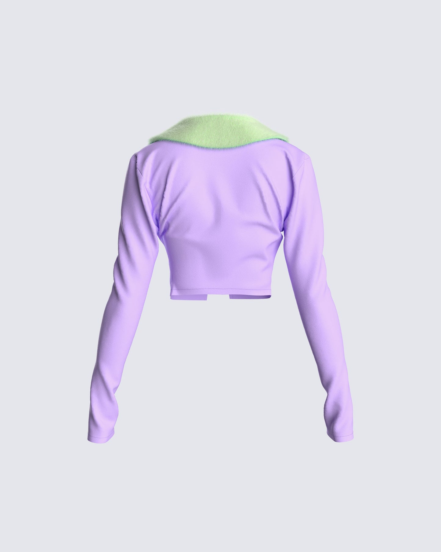 Cici Fur Trim Sweater