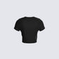 Jesse Black Cropped Top
