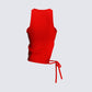 Allen Red Cut Away Tank