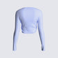 Lori Lavender Jersey Top