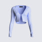 Lori Lavender Jersey Top