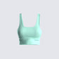 Julian Mint Cropped Tank Top