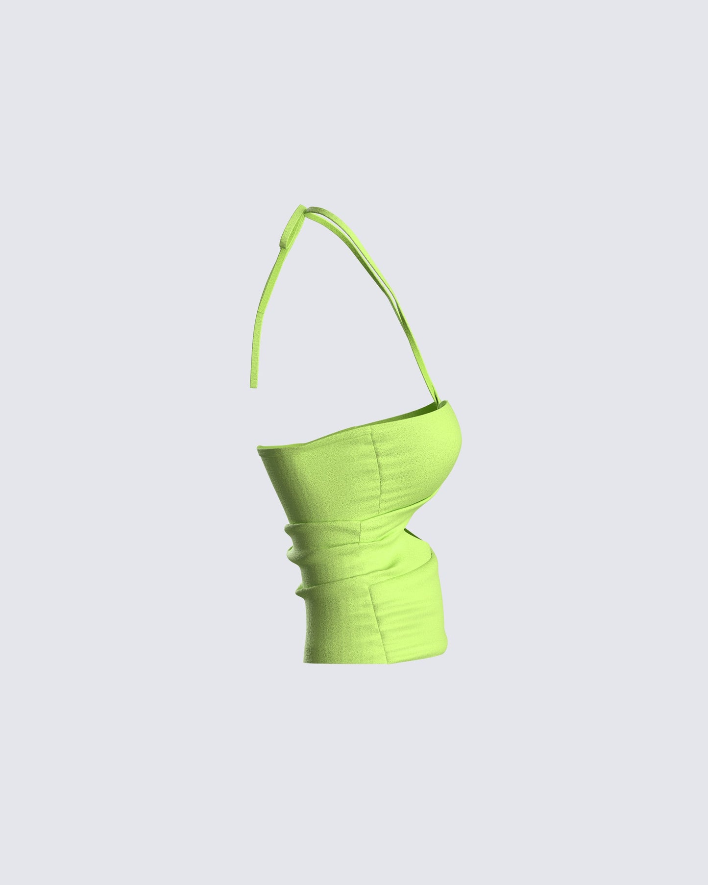 Jolene Green Cropped Top