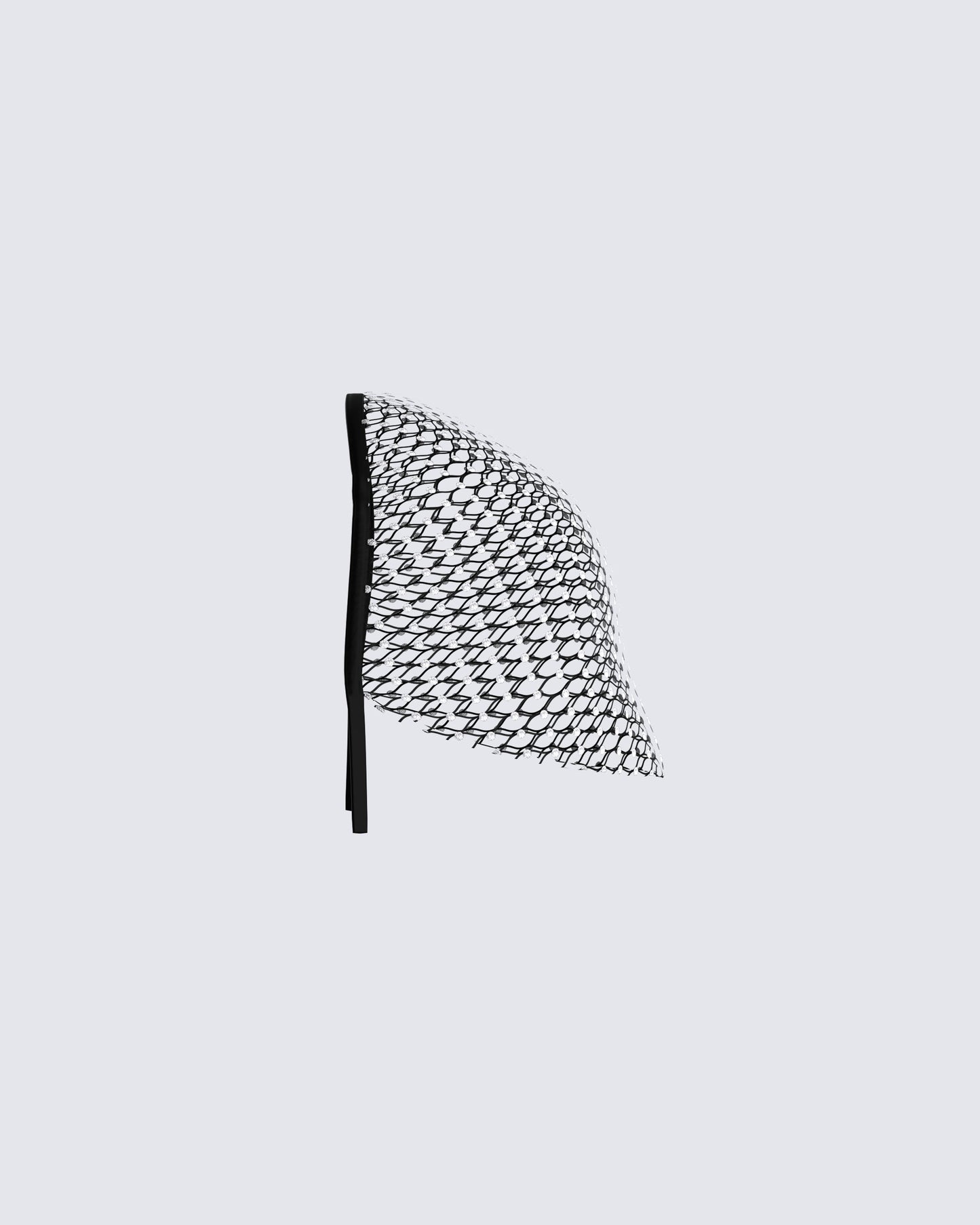 Dita Black Rhinestone Headband
