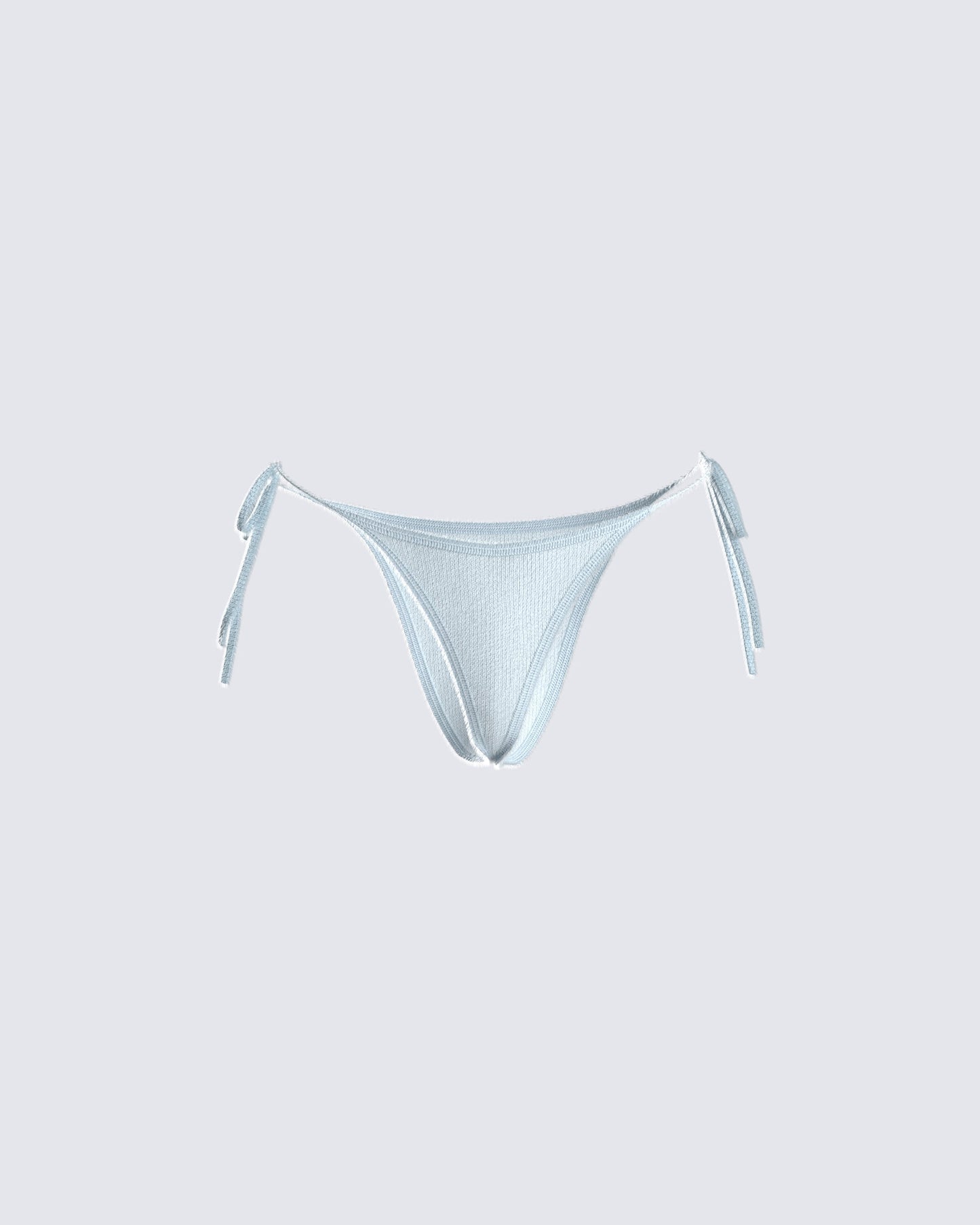 Delia Blue Knit Panty Bottom 3d product front