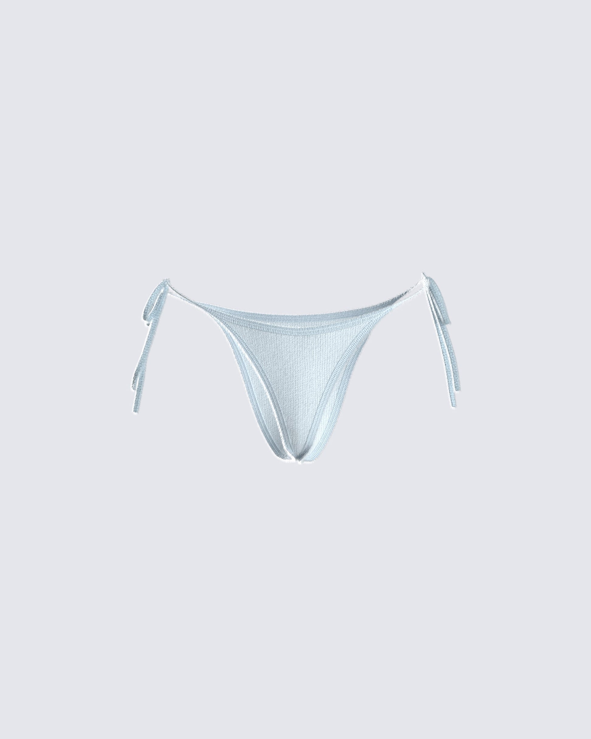 Delia Blue Knit Panty Bottom 3d product front