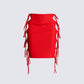 Anastasia Red Cutout Skirt