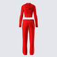Alyssa Red Knit Set
