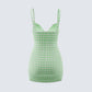 Dori Green Mini Dress