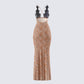 Evodie Leopard Print Maxi Dress