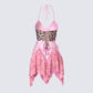 Danel Multi Mixed Print Mini Dress