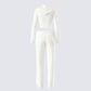 Alyssa White Knit Set
