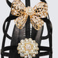 Melba Black Jewel Bow Pumps