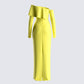 Emme Yellow Ponte Maxi Dress