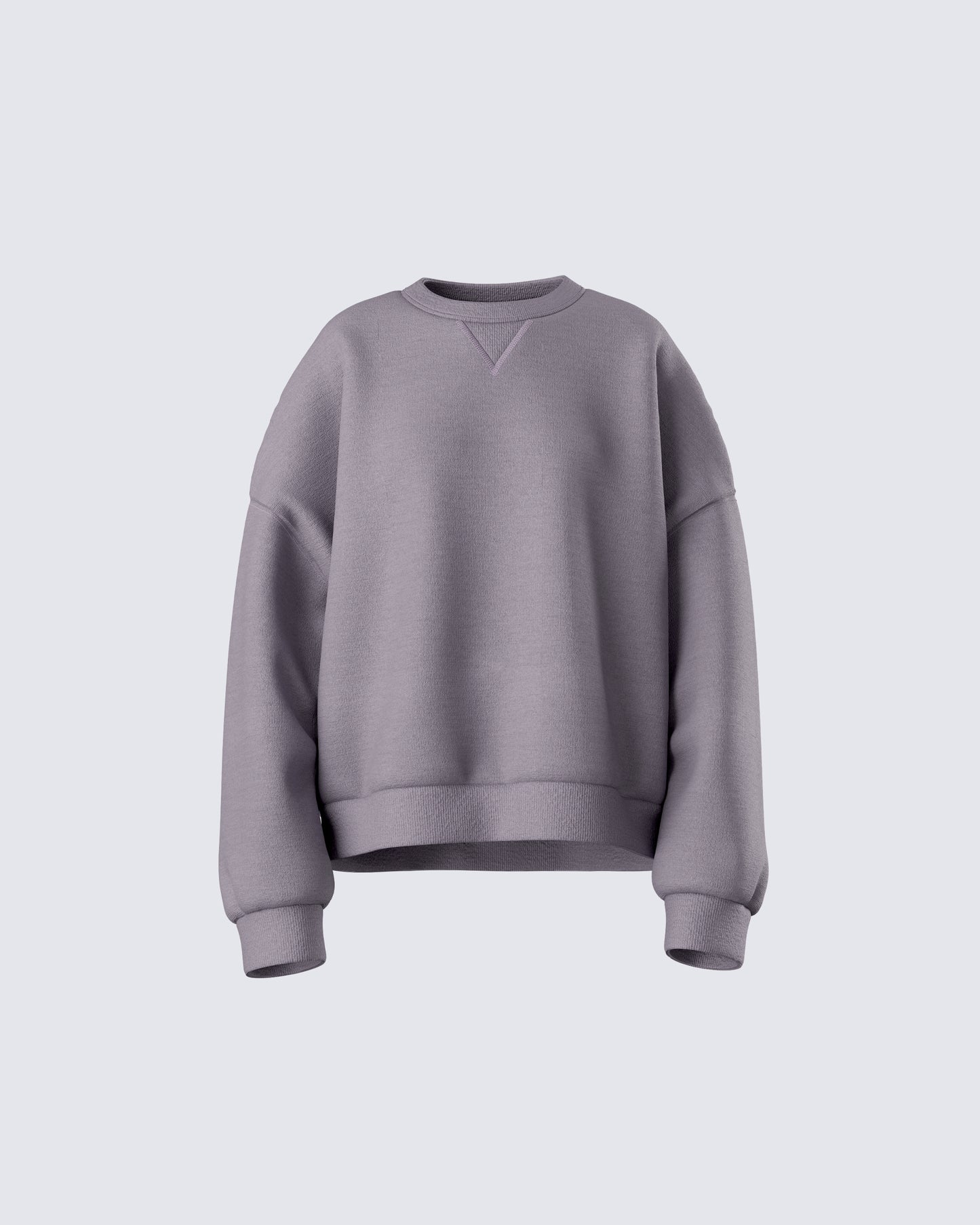 Salima Grey Oversized Sweater product front