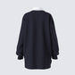 Iden Black Rugby Polo Dress