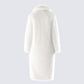 Trista Ivory Faux Fur Coat