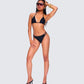 Halsey Black Bikini Set