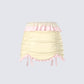 Sofia Pastel Ruffle Mini Skirt