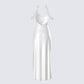Danu Ivory Floral Applique Gown