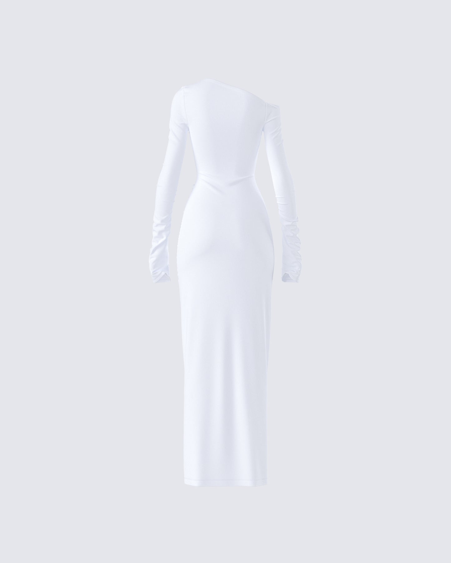 Kiandra White Off Shoulder Maxi Dress