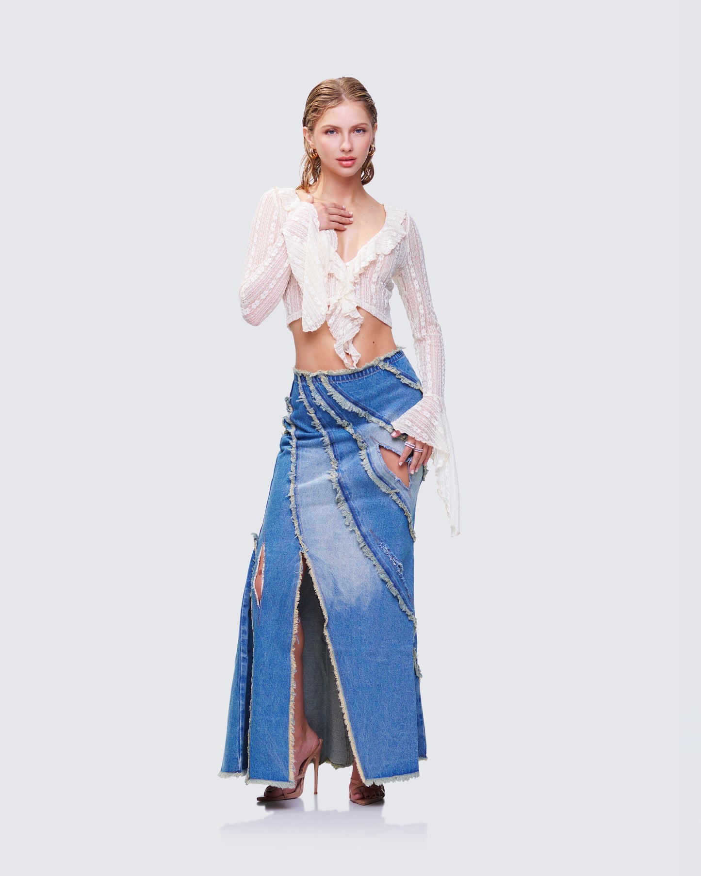 Maeve Frayed Set