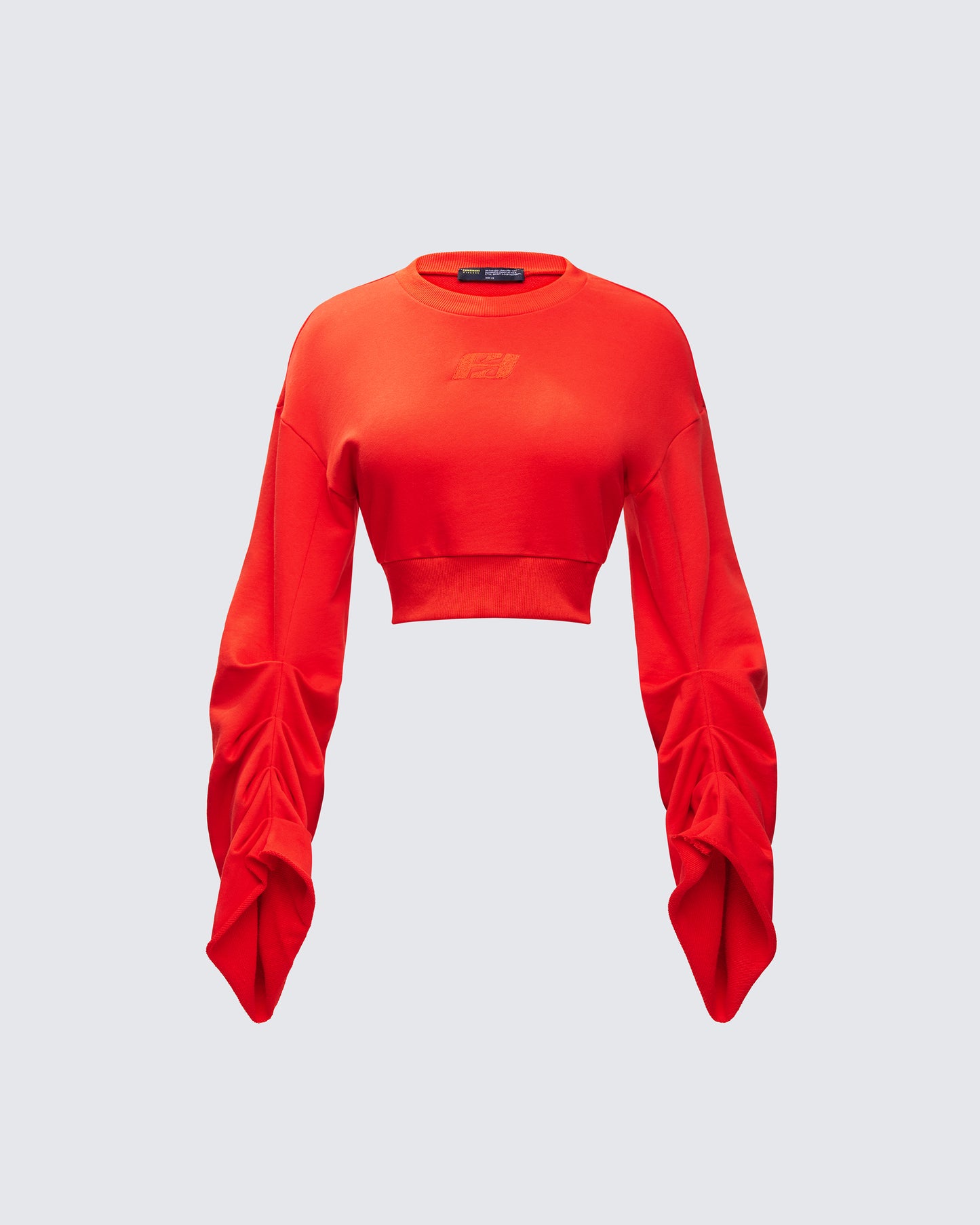 Una Red Stacked Sleeve Sweatshirt product front