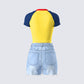 Amber Denim Set