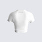 Baltica White Jersey Graphic Top
