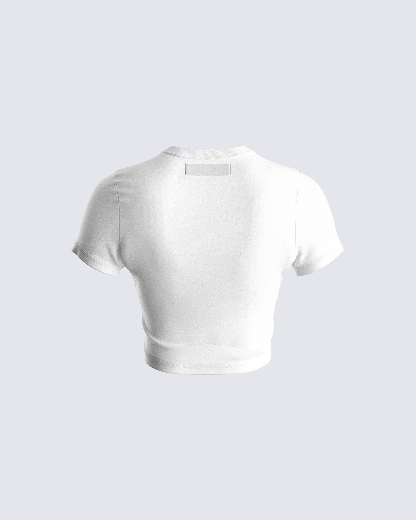 Baltica White Jersey Graphic Top