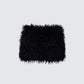 Fara Black Faux Fur Micro Mini Skirt product front