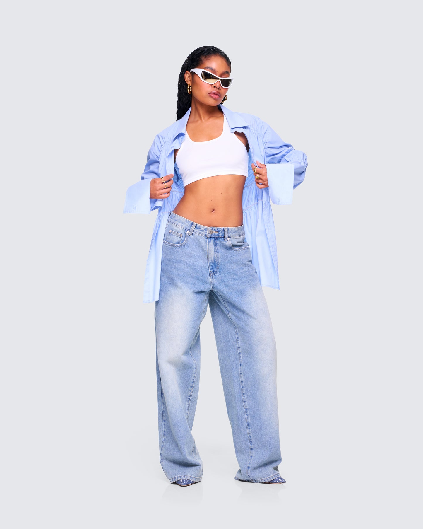 Reina Denim Set