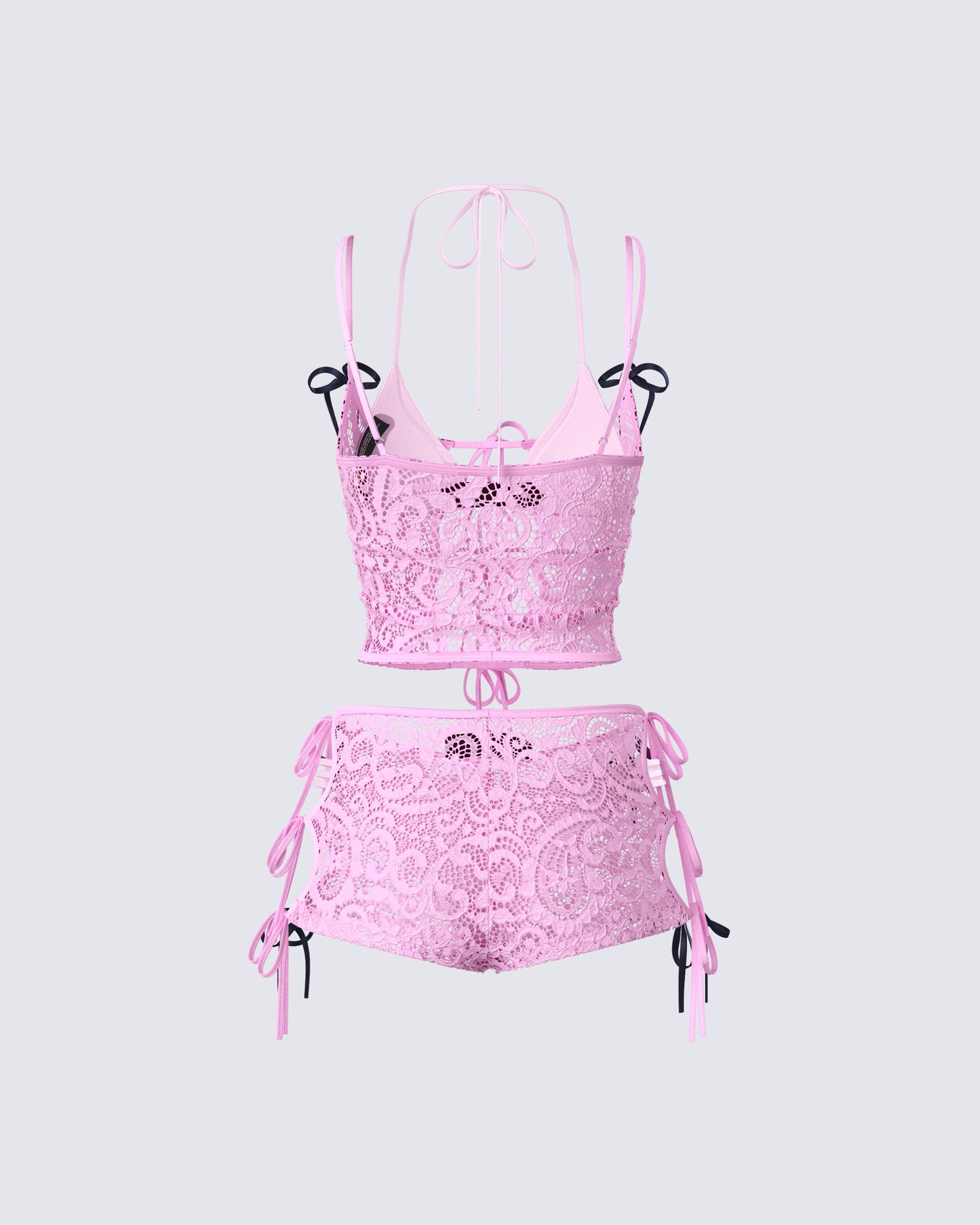 Halsey Pink Lace Set