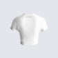 Paula White Jersey Graphic Top