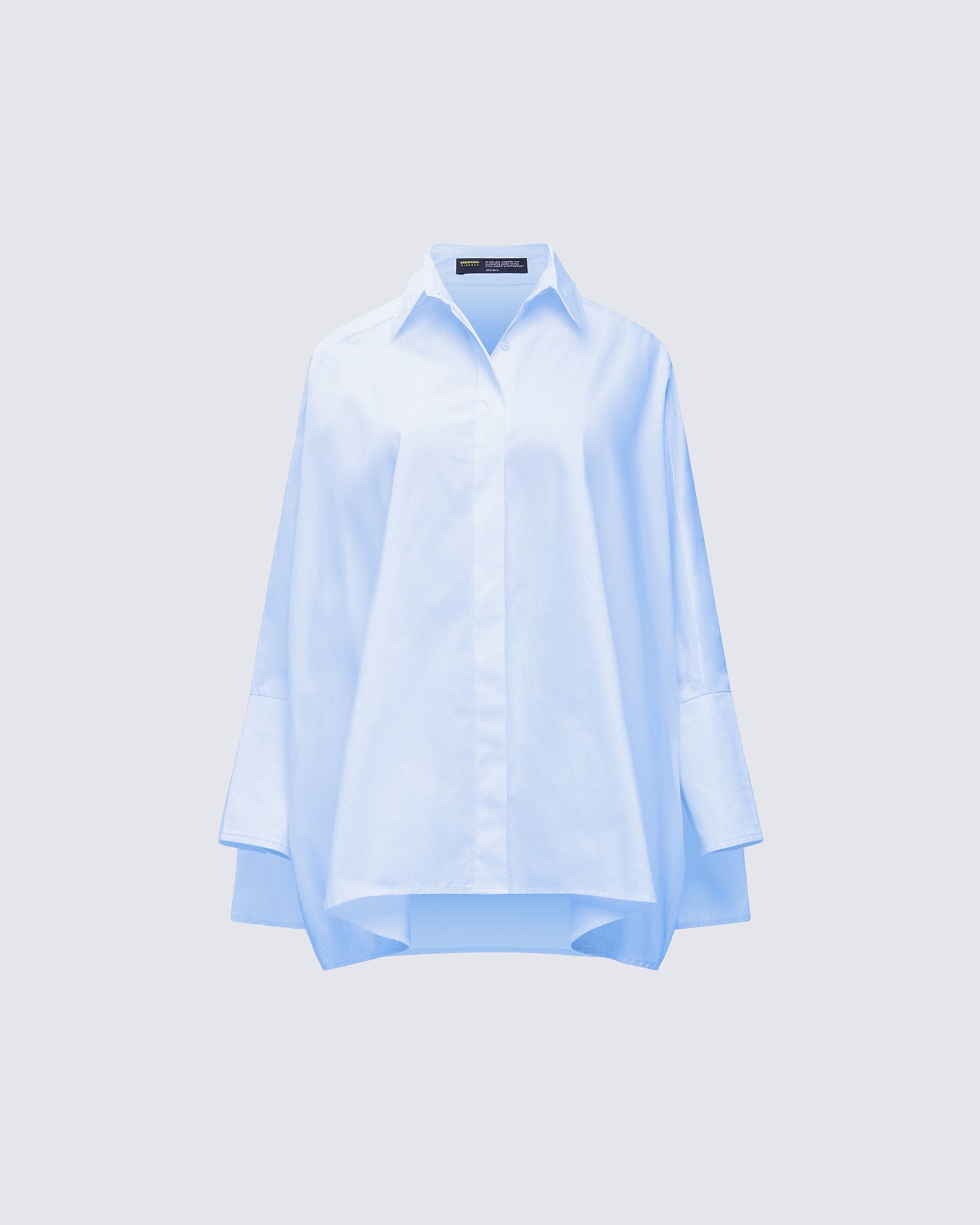 Hesper Blue Box Cut Shirt product front