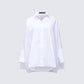 Hesper White Box Cut Shirt product front