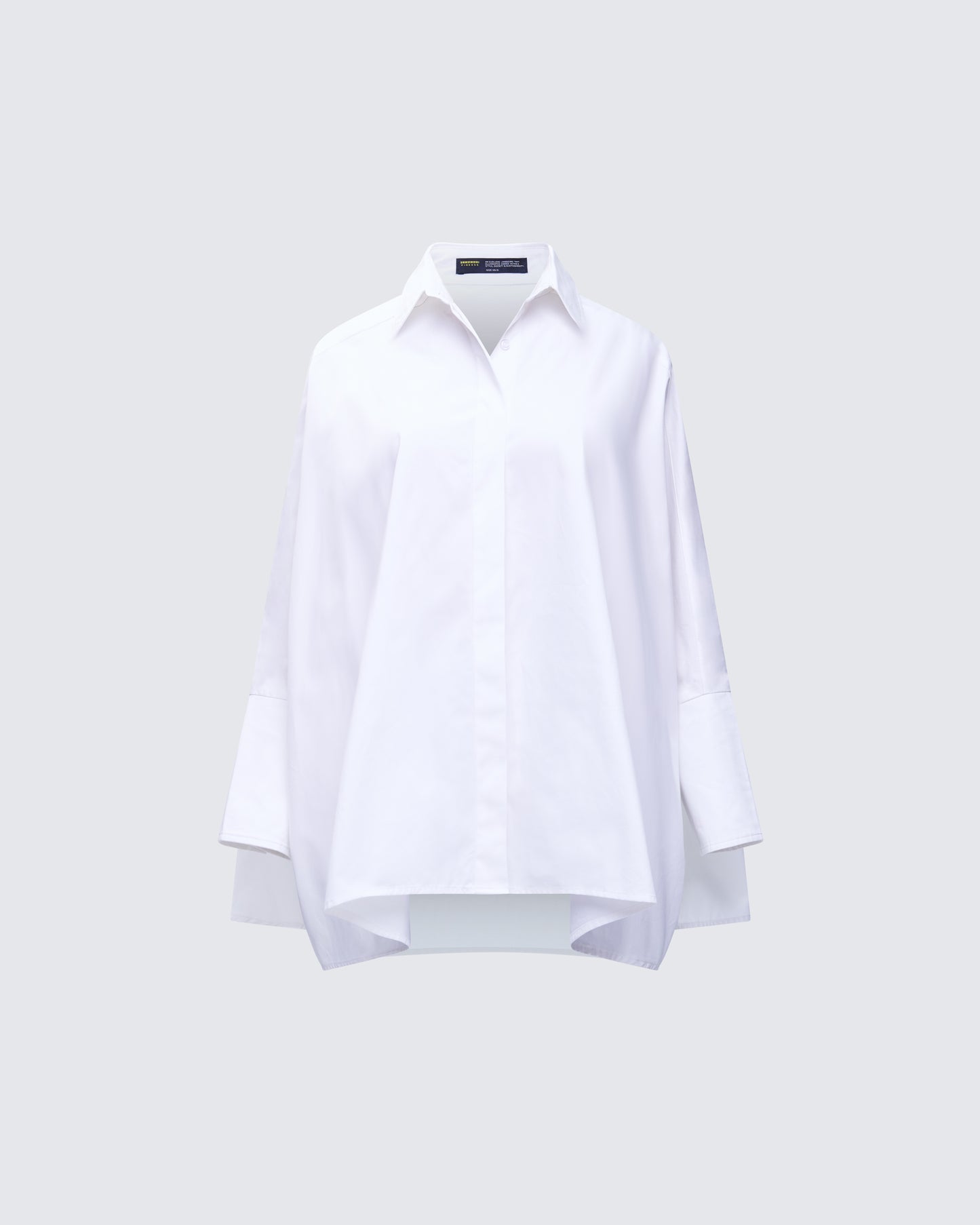 Hesper White Box Cut Shirt product front