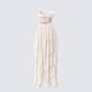 Zana Cream Ruffle Set