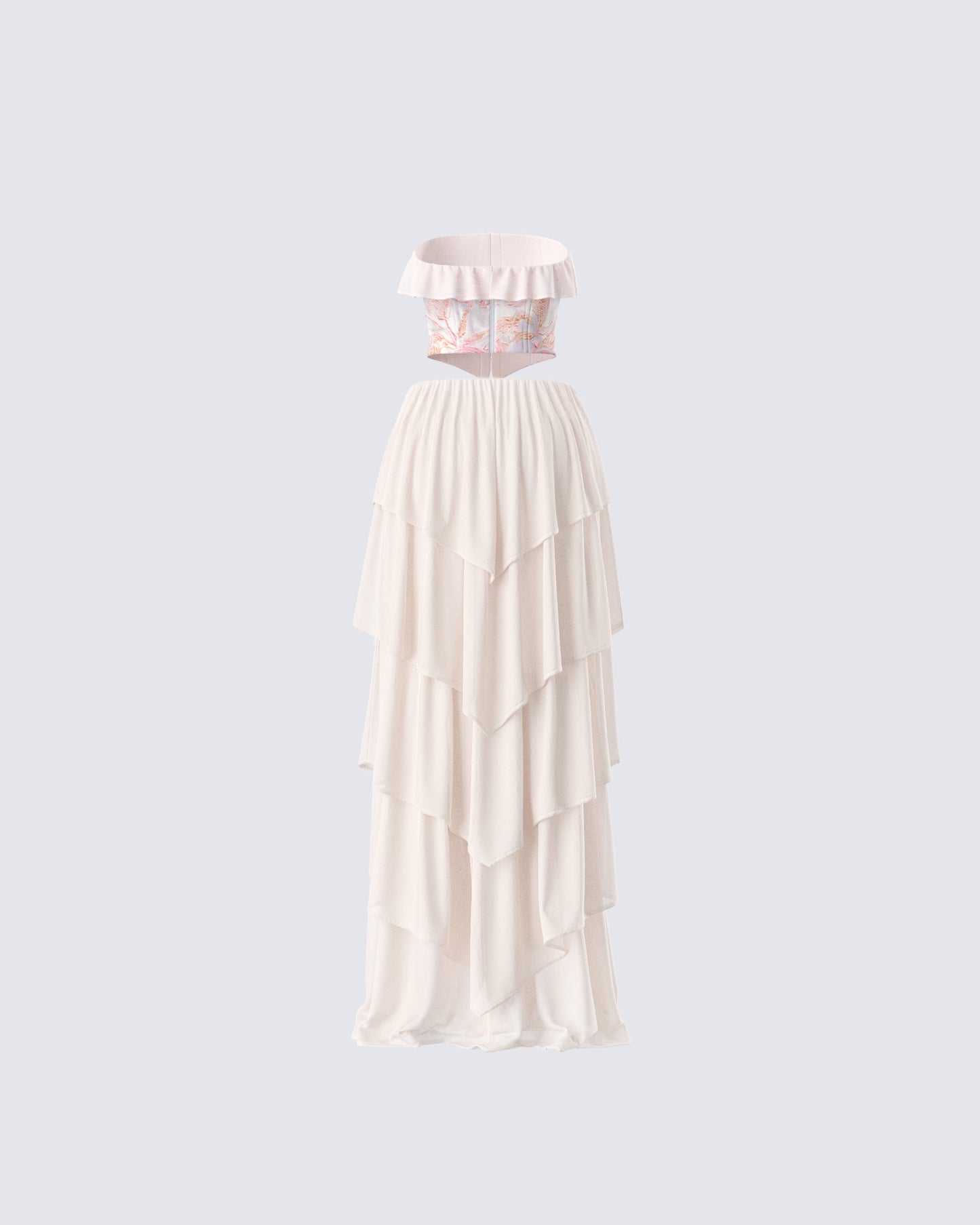 Zana Cream Ruffle Set