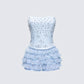 Love Baby Blue Corset Set product front