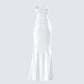 Katana White Lace Applique Gown